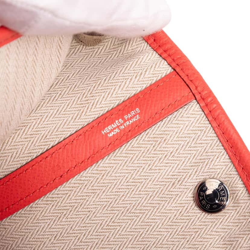 Hermès Negonda Garden Party 36 Pink Leather Very good condition - Box View