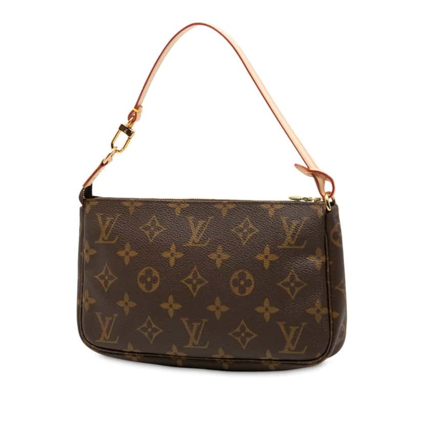 Louis Vuitton Monogram Pochette Accessoires Brown Very good condition - Back View