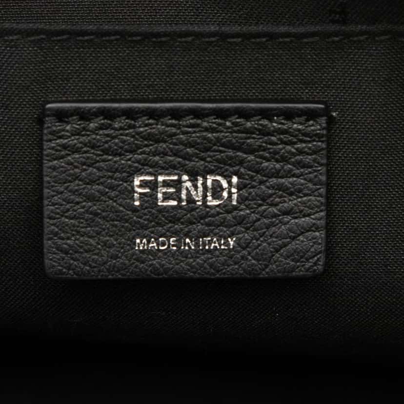 Fendi Mini Leather By The Way Satchel Black Leather Very good condition - Box View