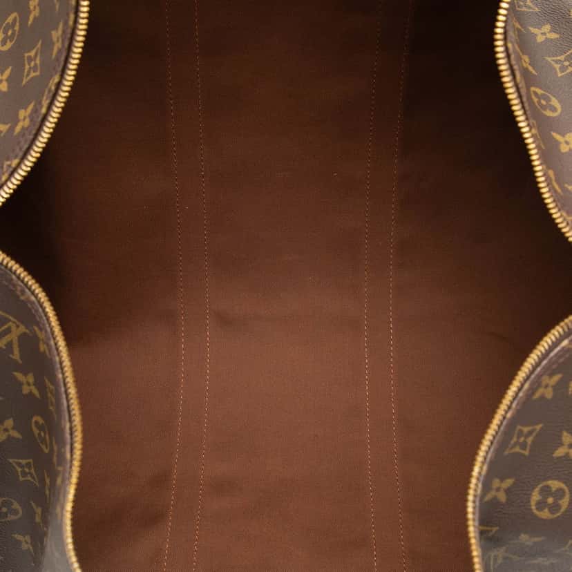 Louis Vuitton Monogram Keepall 55 Brown Very good condition - Model View