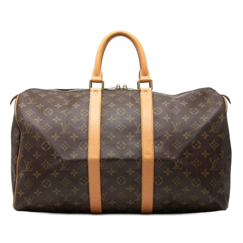 Louis Vuitton Monogram Keepall 45 Brown Very good condition - Front View