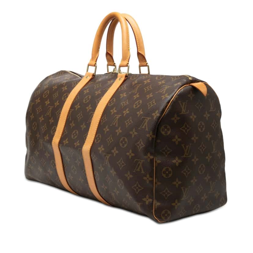 Louis Vuitton Monogram Keepall 45 Brown Very good condition - Back View