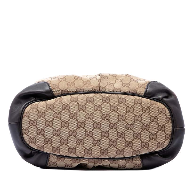 Gucci GG Canvas Sukey Satchel Beige Very good condition - Inside View