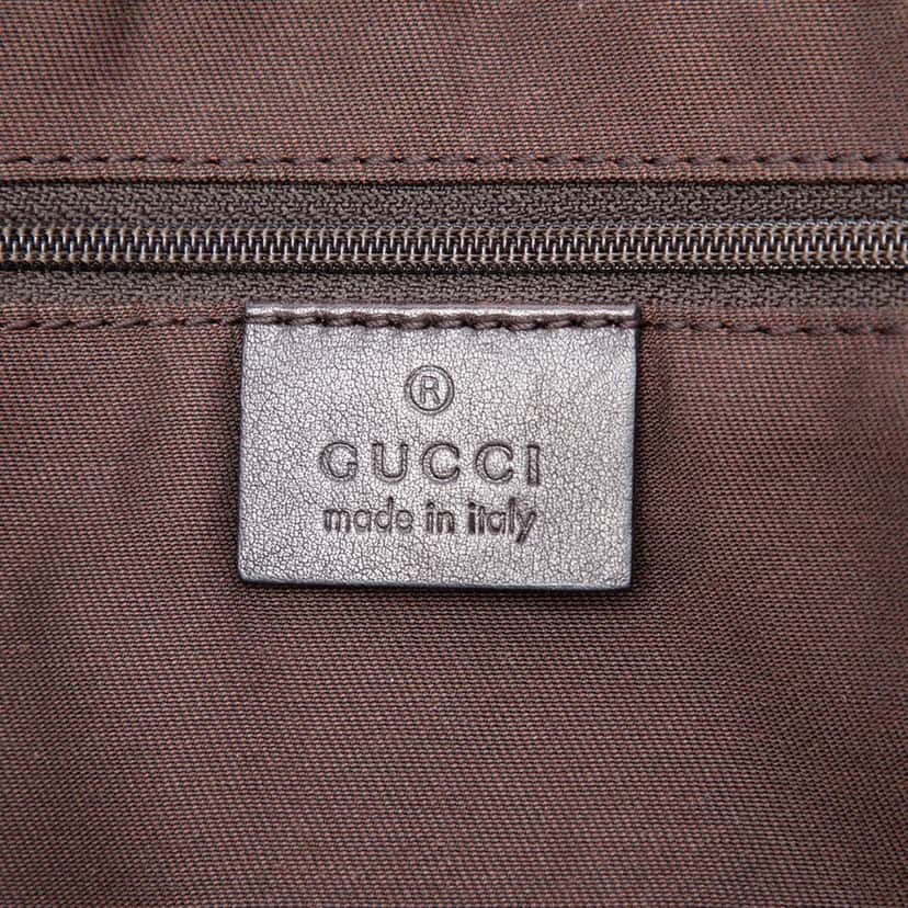 Gucci GG Canvas Sukey Satchel Beige Very good condition - Box View
