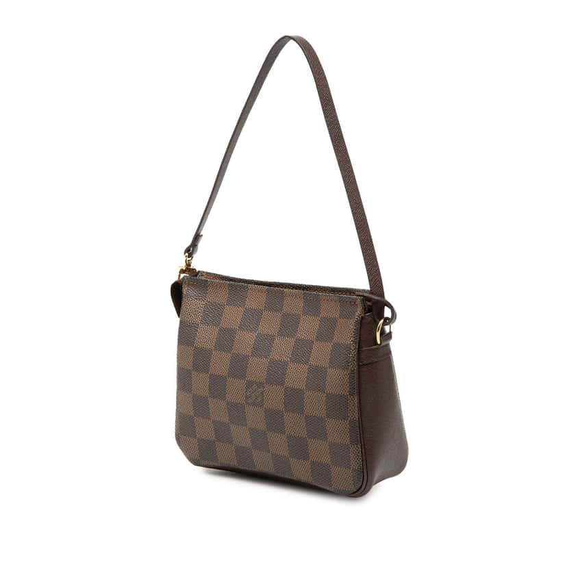 Louis Vuitton Damier Ebene Trousse Pochette Brown Very good condition - Back View