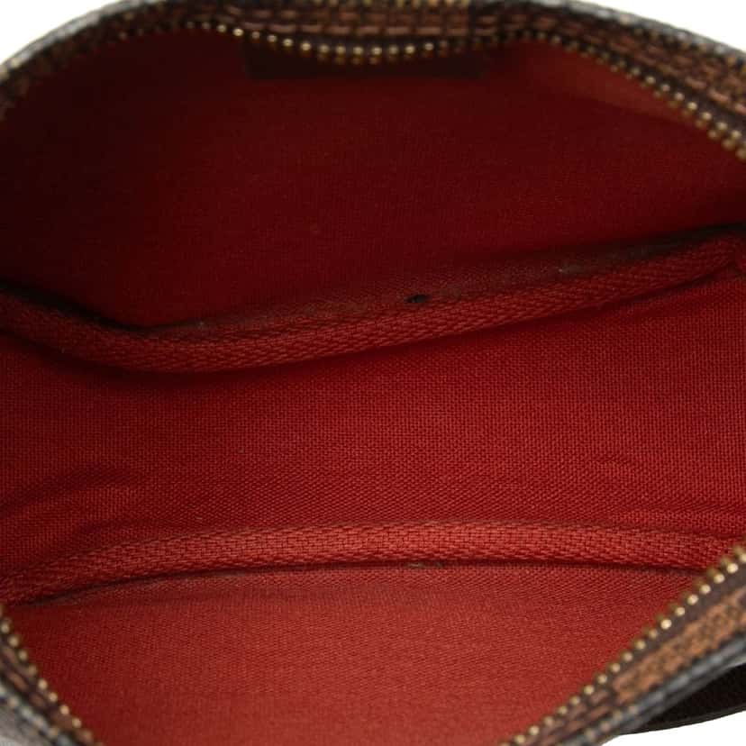 Louis Vuitton Damier Ebene Trousse Pochette Brown Very good condition - Model View