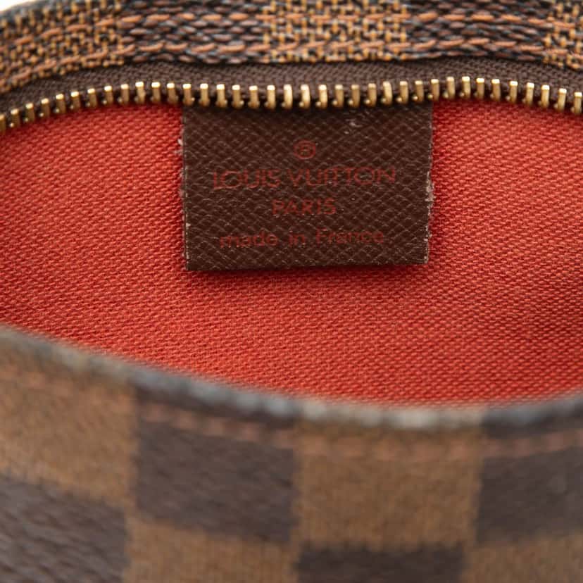 Louis Vuitton Damier Ebene Trousse Pochette Brown Very good condition - Box View