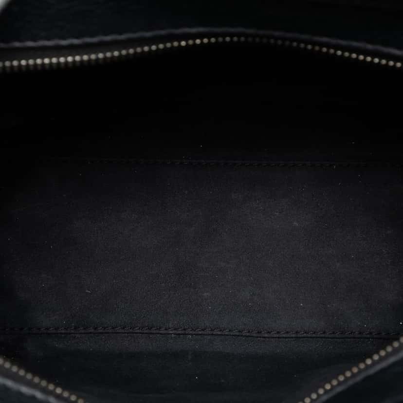 Celine Nano Leather Luggage Tote Black Leather Very good condition - Model View