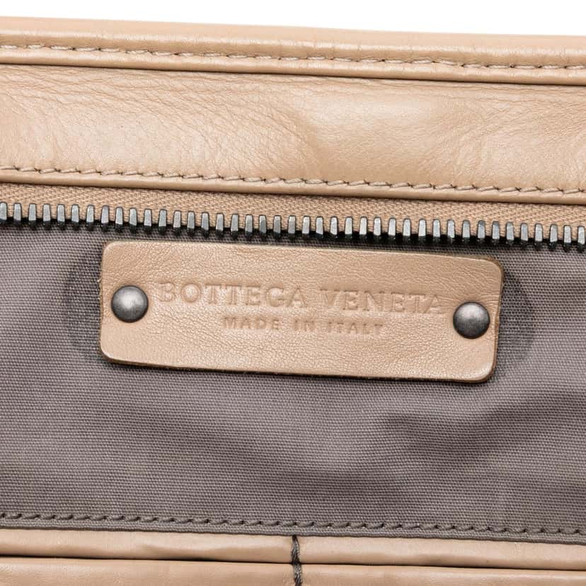 Bottega Veneta Nappa Intrecciato Business Bag Brown Leather Very good condition - Box View