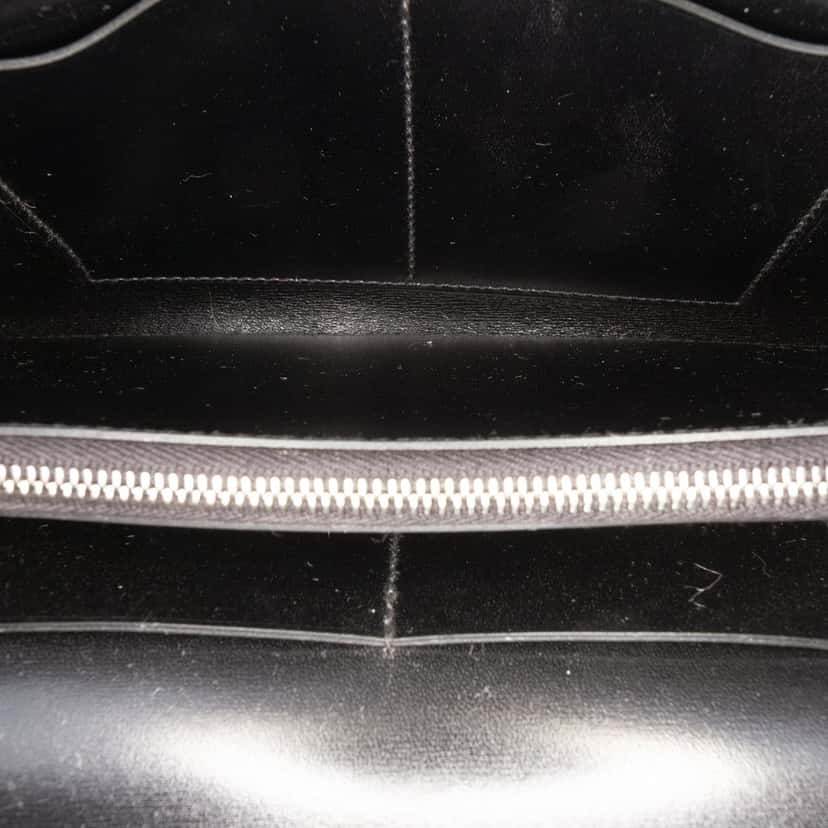 Hermès Box Calf Kelly To Go Wallet Black Leather Very good condition - Model View