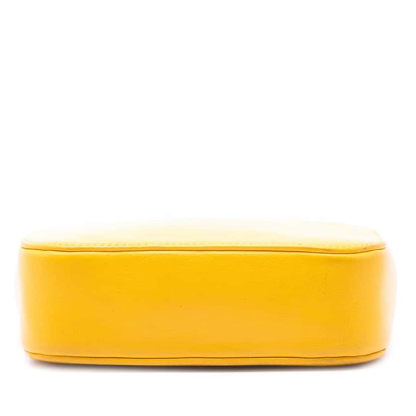 Balenciaga Leather Everyday Camera Bag XS Yellow Leather Very good condition - Inside View