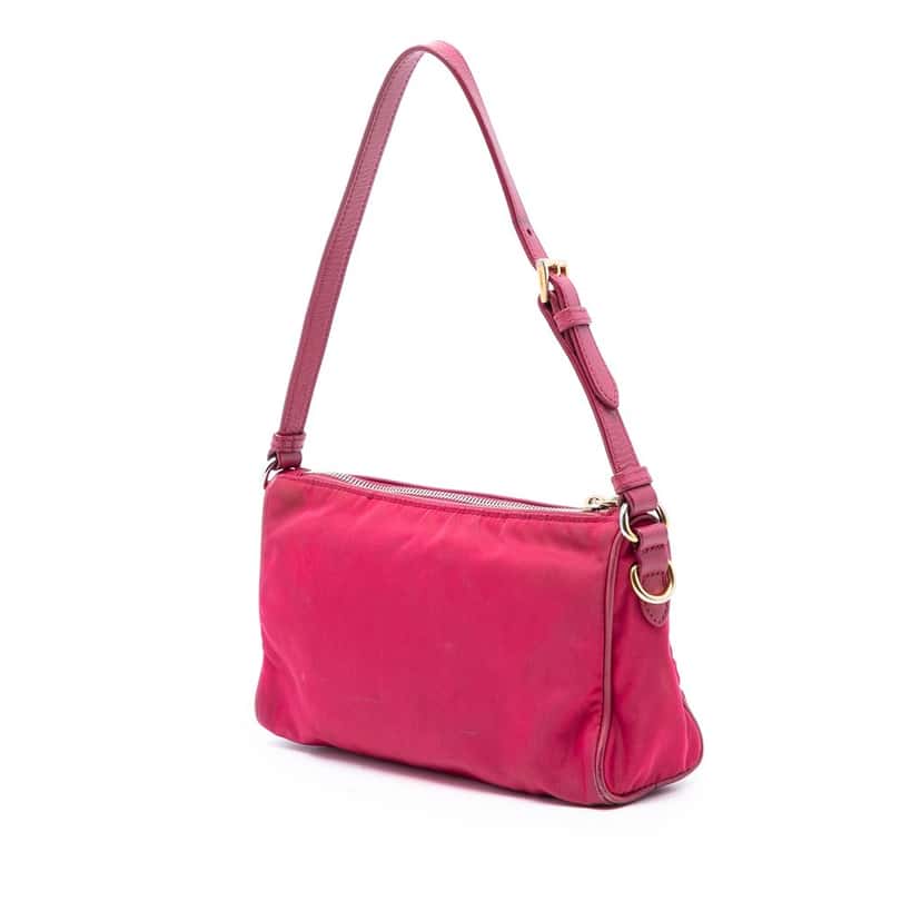 Prada Tessuto Shoulder Bag Pink Very good condition - Back View