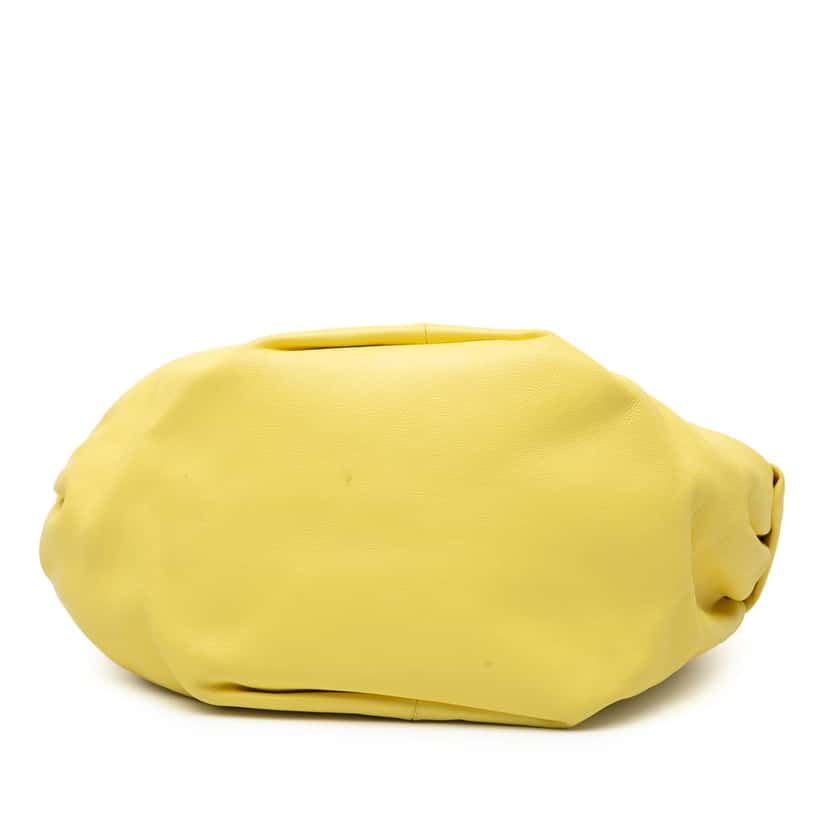 Bottega Veneta Calfskin Double Knot Bag Yellow Leather Very good condition - Inside View