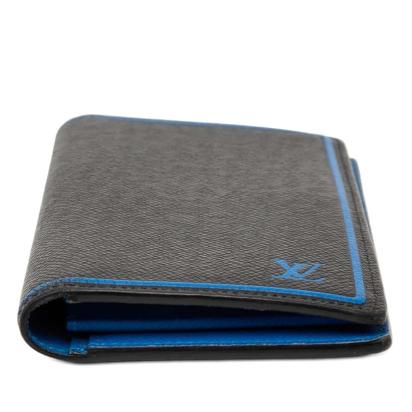 Louis Vuitton Taiga Portefeuille Brazza Bifold Long Wallet Black Leather Very good condition - Inside View
