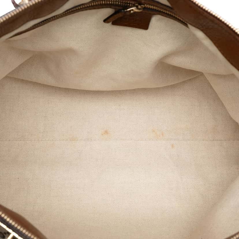 Gucci GG Canvas Bella Convertible Tote Beige Very good condition - Model View