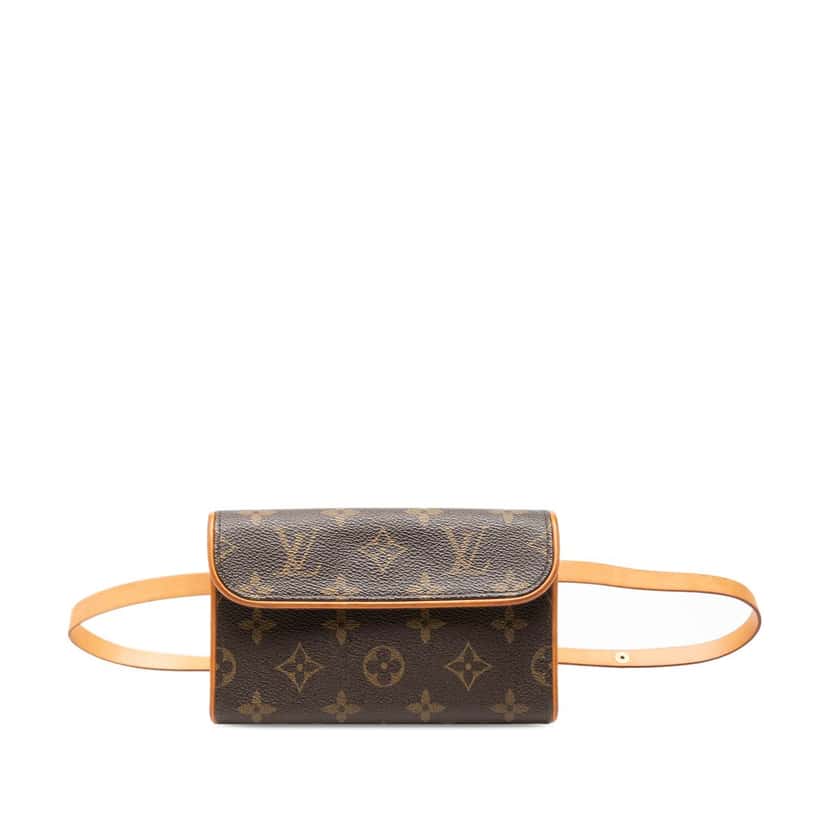 Louis Vuitton Monogram Pochette Florentine Brown Very good condition - Front View