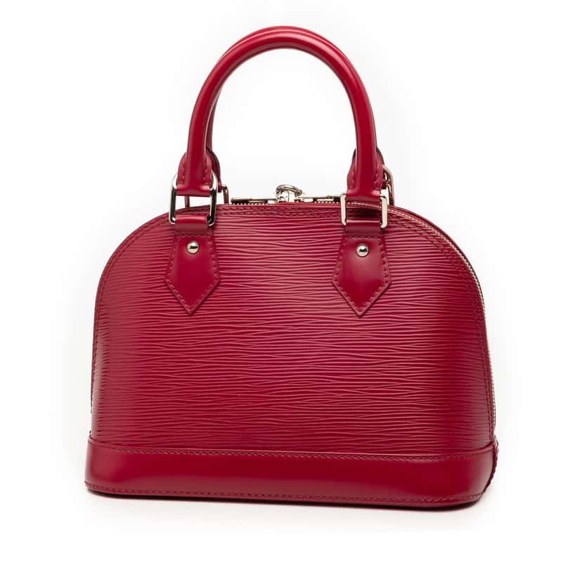 Louis Vuitton Epi Alma BB Pink Leather Very good condition - Back View