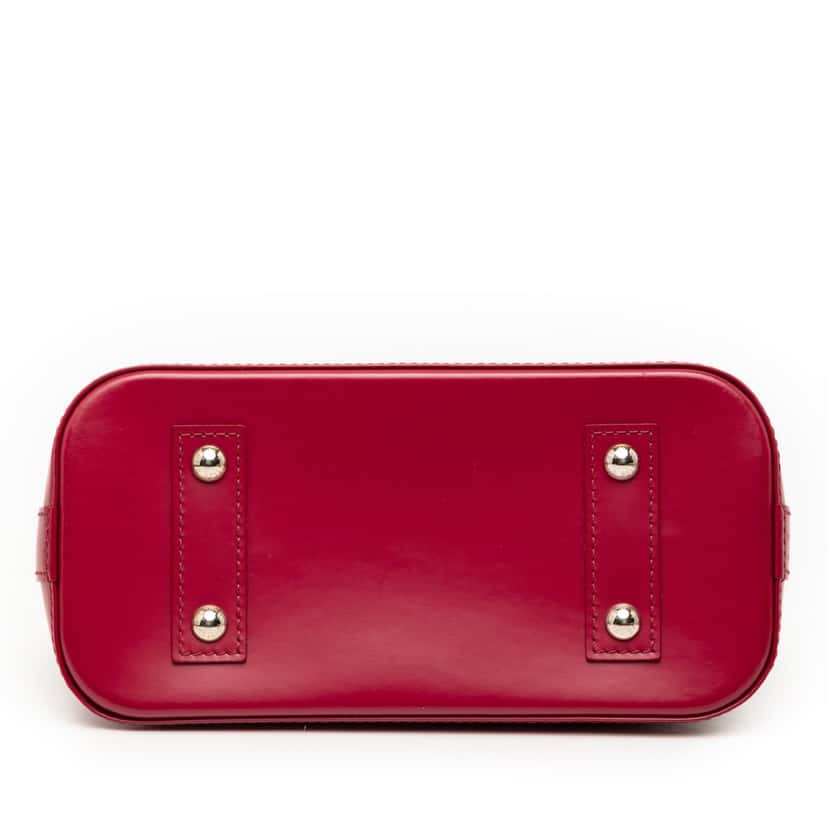 Louis Vuitton Epi Alma BB Pink Leather Very good condition - Inside View