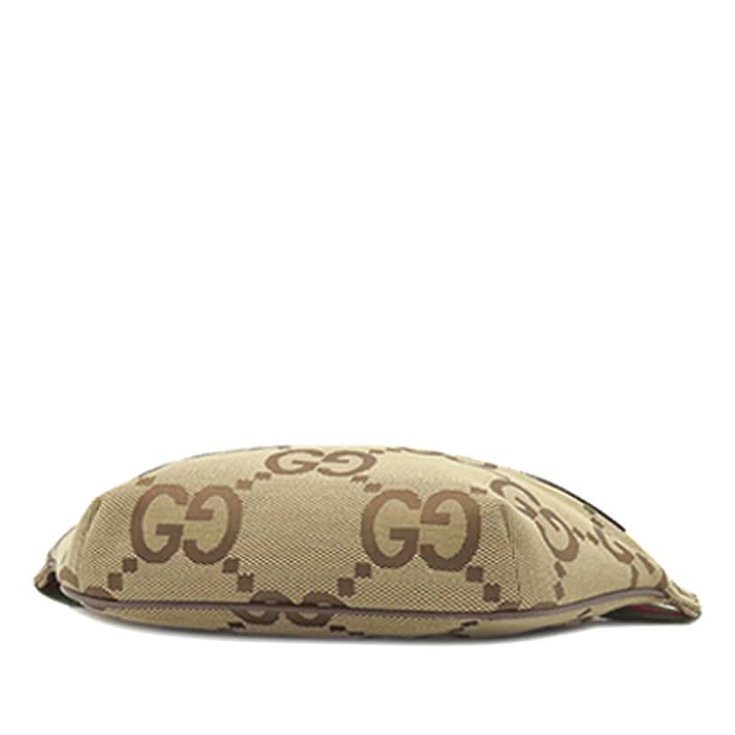 Gucci Jumbo GG Canvas Web Belt Bag Beige Very good condition - Inside View