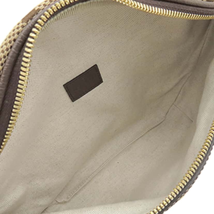 Gucci Jumbo GG Canvas Web Belt Bag Beige Very good condition - Model View