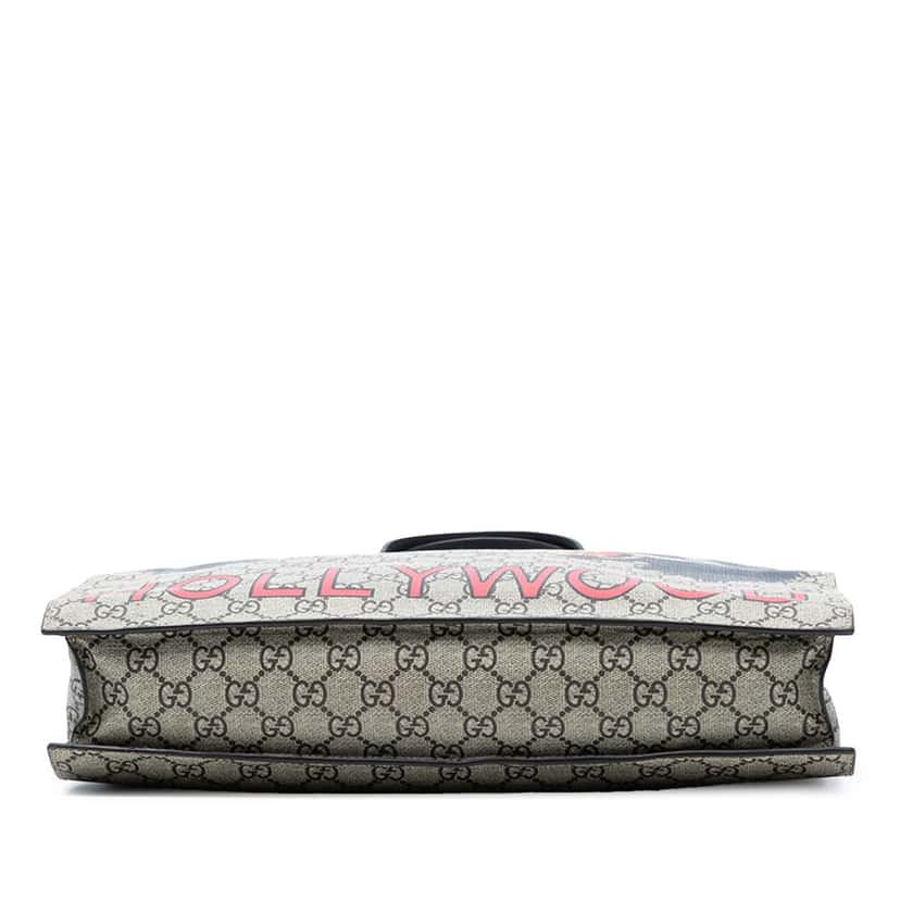 Gucci GG Supreme Wolf Tote Beige Very good condition - Inside View