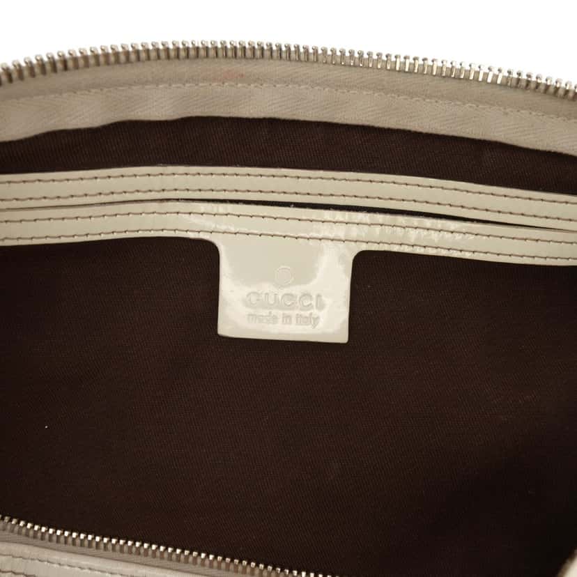 Gucci Medium GG Supreme Joy Boston Bag Beige Very good condition - Box View