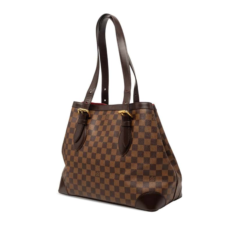 Louis Vuitton Damier Ebene Hampstead MM Brown Very good condition - Back View