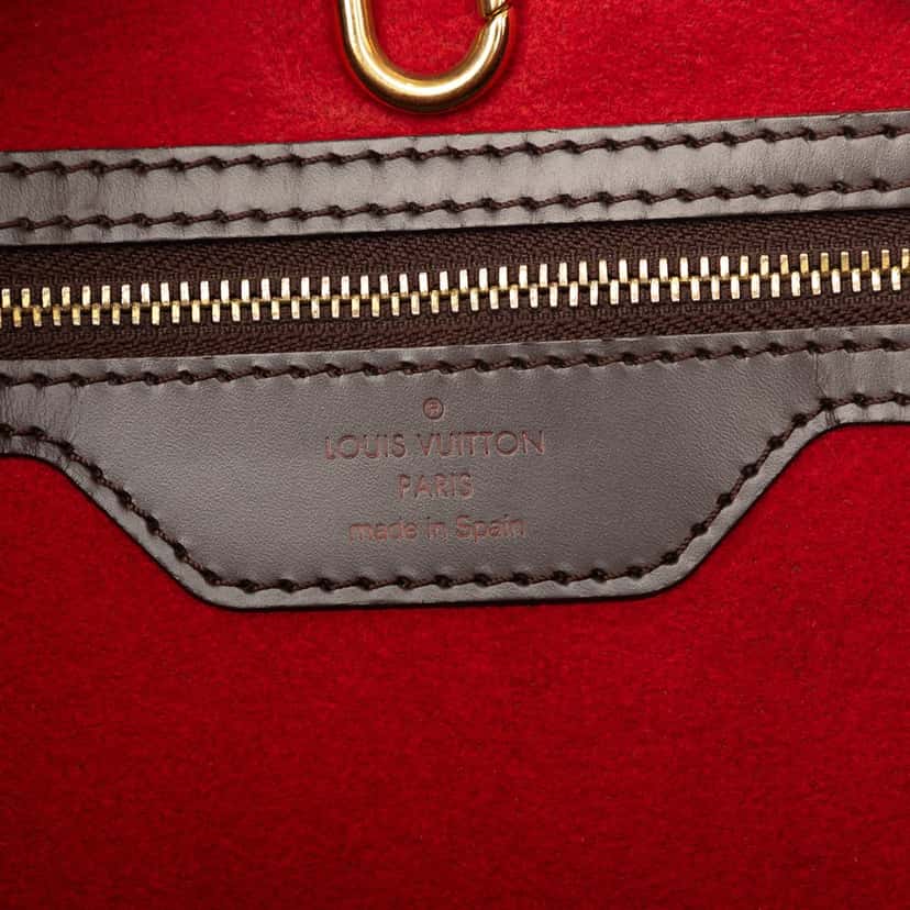 Louis Vuitton Damier Ebene Hampstead MM Brown Very good condition - Box View