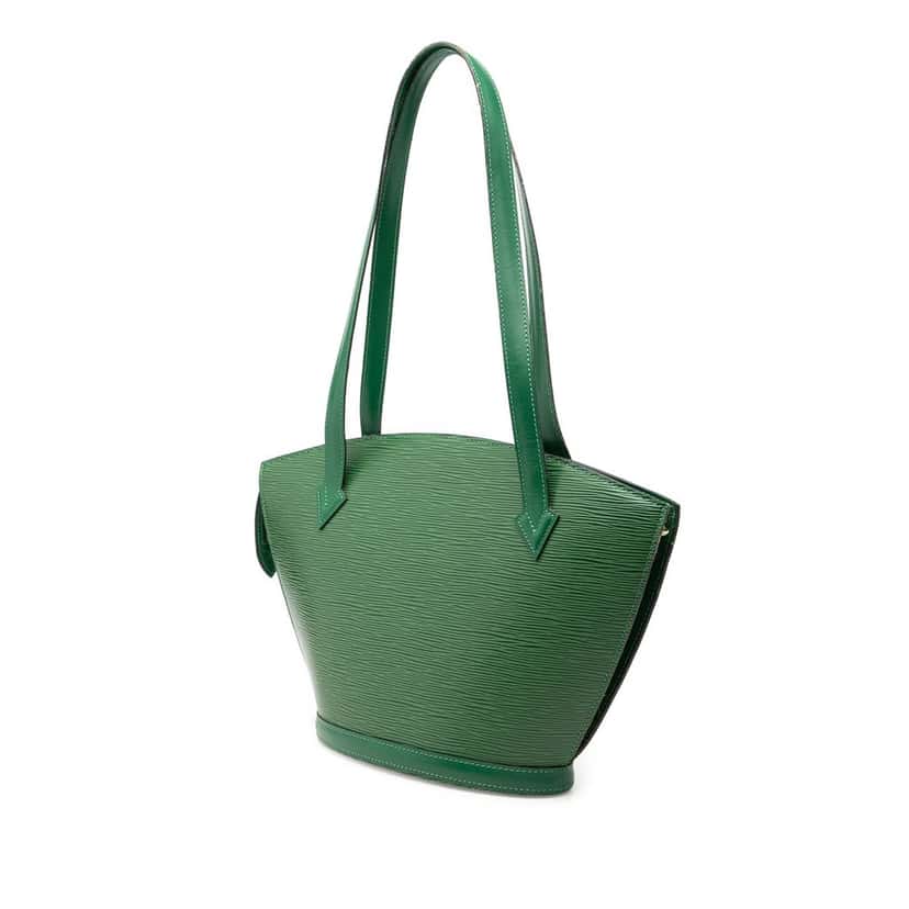 Louis Vuitton Epi Saint Jacques PM Long Strap Green Leather Very good condition - Back View