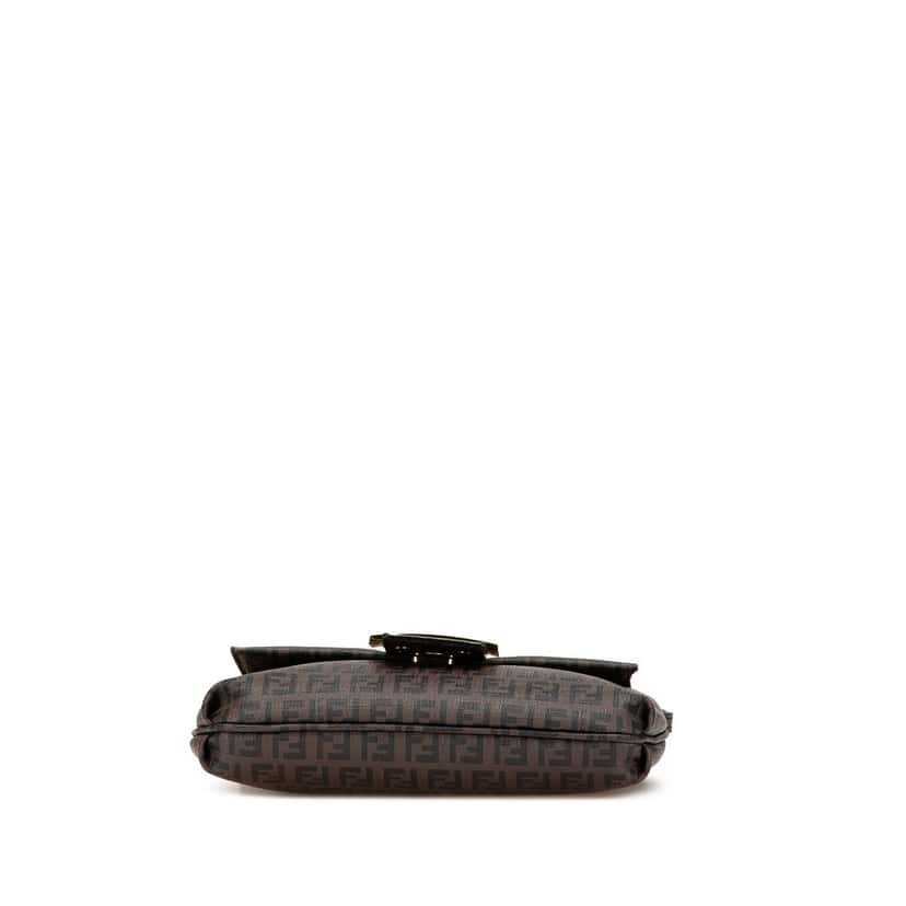 Fendi Zucchino Spalmati Crossbody Brown Very good condition - Inside View