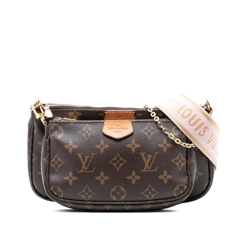 Louis Vuitton Monogram Multi Pochette Accessoires Brown Very good condition - Front View