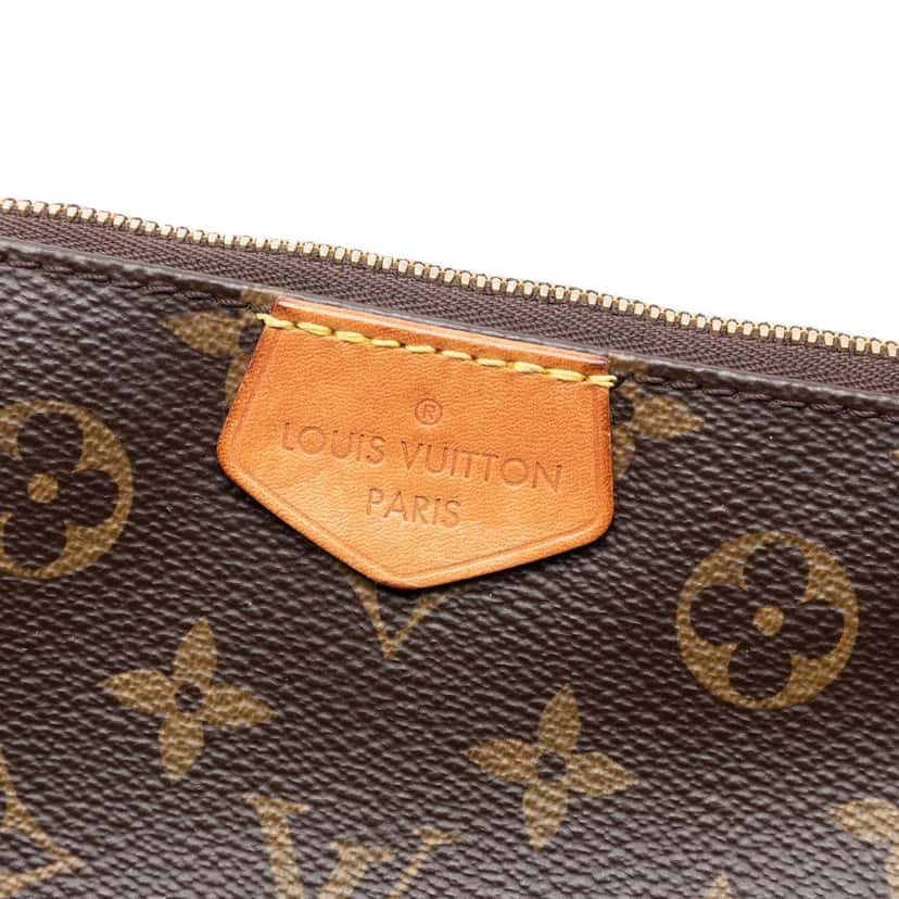 Louis Vuitton Monogram Multi Pochette Accessoires Brown Very good condition - Box View