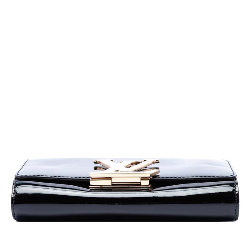Louis Vuitton Vernis Louise Sliding Chain MM Black Leather Very good condition - Inside View
