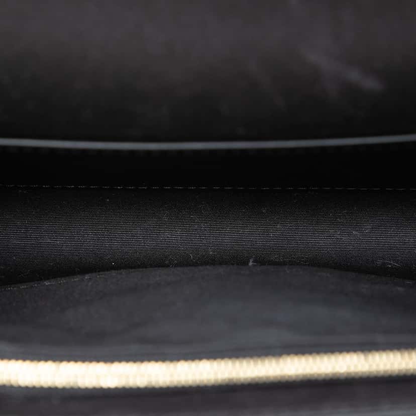 Louis Vuitton Vernis Louise Sliding Chain MM Black Leather Very good condition - Model View