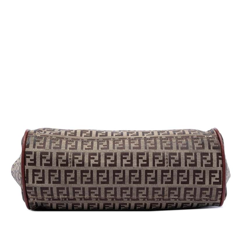 Fendi Zucchino Canvas Tote Brown Very good condition - Inside View