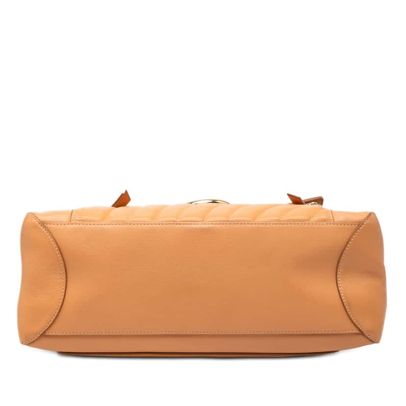 Chloé Medium Quilted Leather Faye Day Satchel Beige Leather Very good condition - Inside View