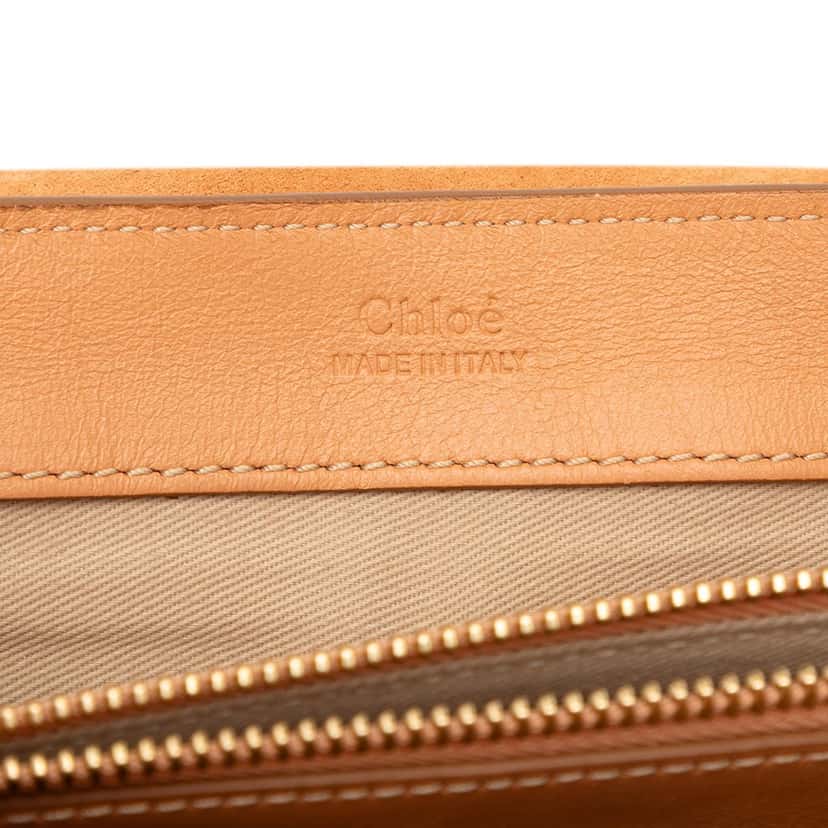 Chloé Medium Quilted Leather Faye Day Satchel Beige Leather Very good condition - Box View