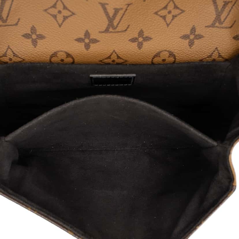 Louis Vuitton Monogram Reverse Pochette Metis Brown Very good condition - Model View