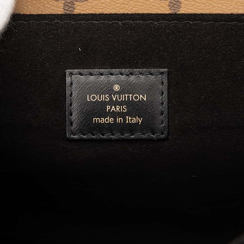 Louis Vuitton Monogram Reverse Pochette Metis Brown Very good condition - Box View