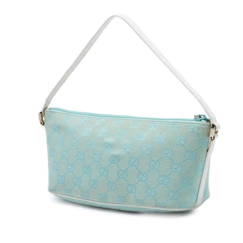 Gucci GG Canvas Boat Blue Very good condition - Back View