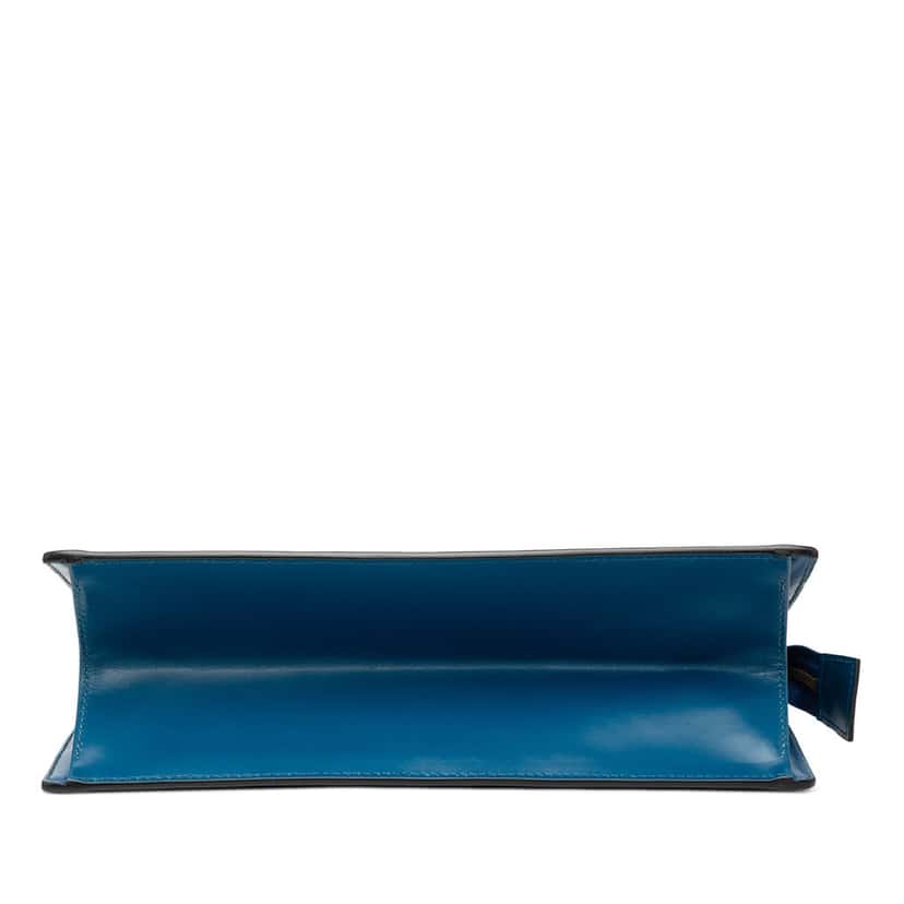 Louis Vuitton Epi Trousse Crete Blue Leather Very good condition - Inside View