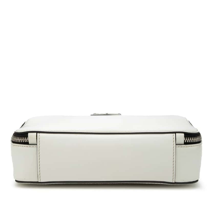 Prada Medium Saffiano Brique Satchel White Leather Very good condition - Inside View