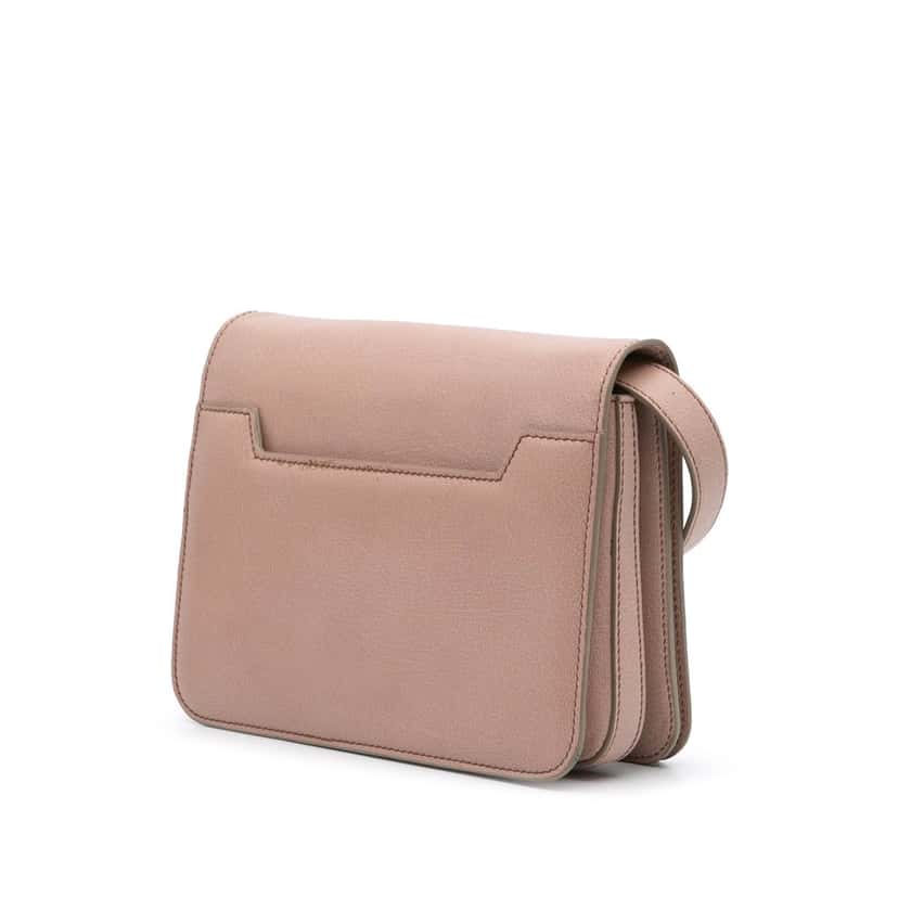 Tom Ford Medium Leather Natalia Crossbody Pink Leather Very good condition - Back View