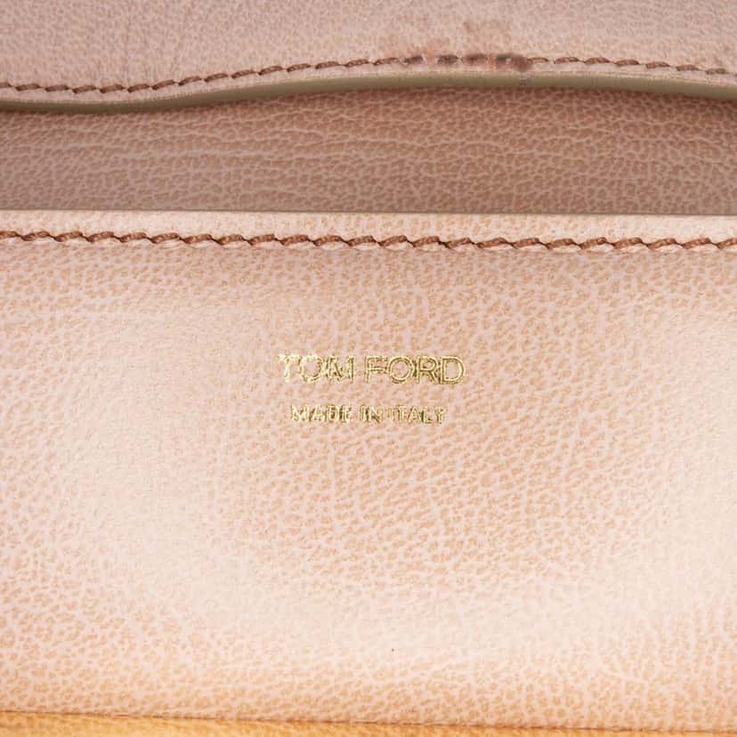Tom Ford Medium Leather Natalia Crossbody Pink Leather Very good condition - Box View