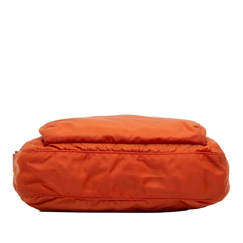 Prada Tessuto Zip Top Crossbody Orange Good condition - Inside View