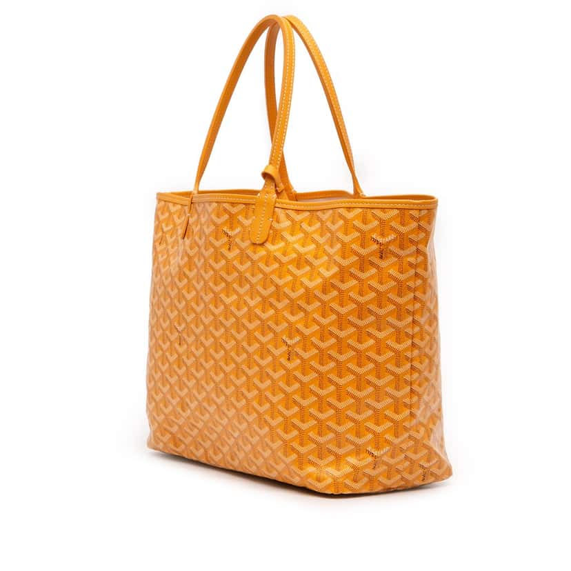 Goyard Goyardine Saint Louis PM Yellow Very good condition - Back View