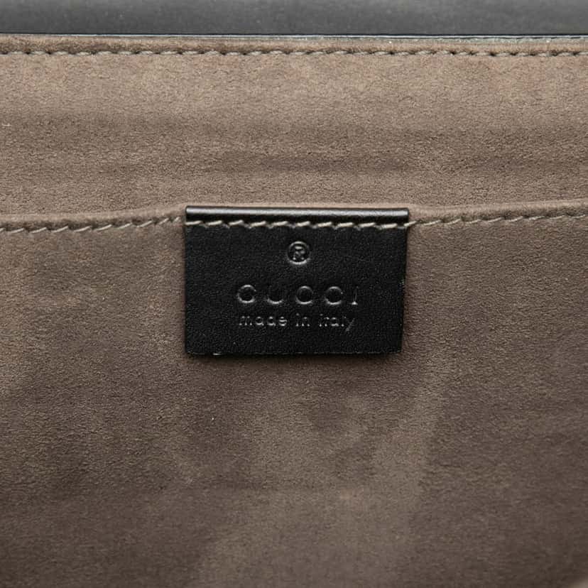 Gucci GG Supreme Caleido Clutch Beige Very good condition - Box View