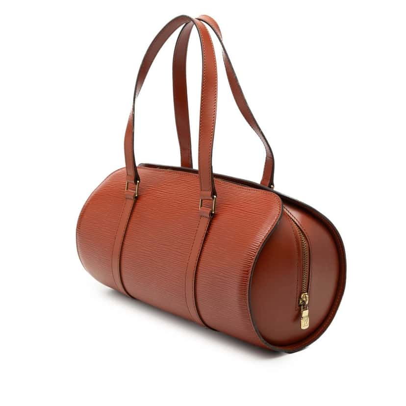 Louis Vuitton Epi Soufflot Brown Leather Very good condition - Back View