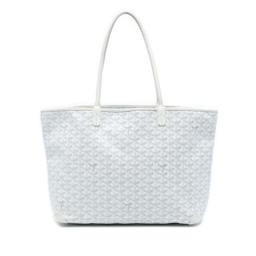 Goyard Goyardine Artois MM White Very good condition - Front View
