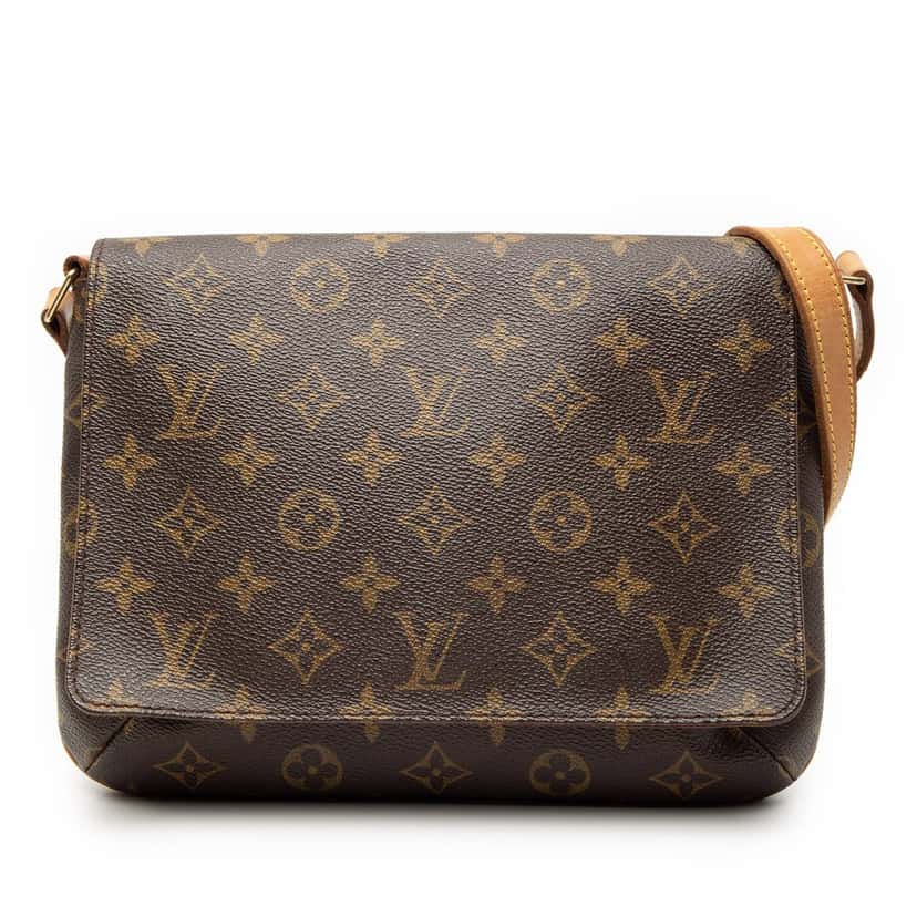 Louis Vuitton Monogram Musette Tango Short Strap Brown Very good condition - Front View